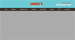 Desktop Screenshot of luckyspetresort.com